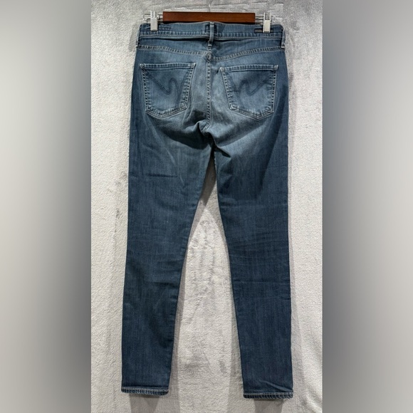 Citizens of Humanity Thompson medium rise cropped skinny Medium Wash Jeans 27 - Picture 6 of 11